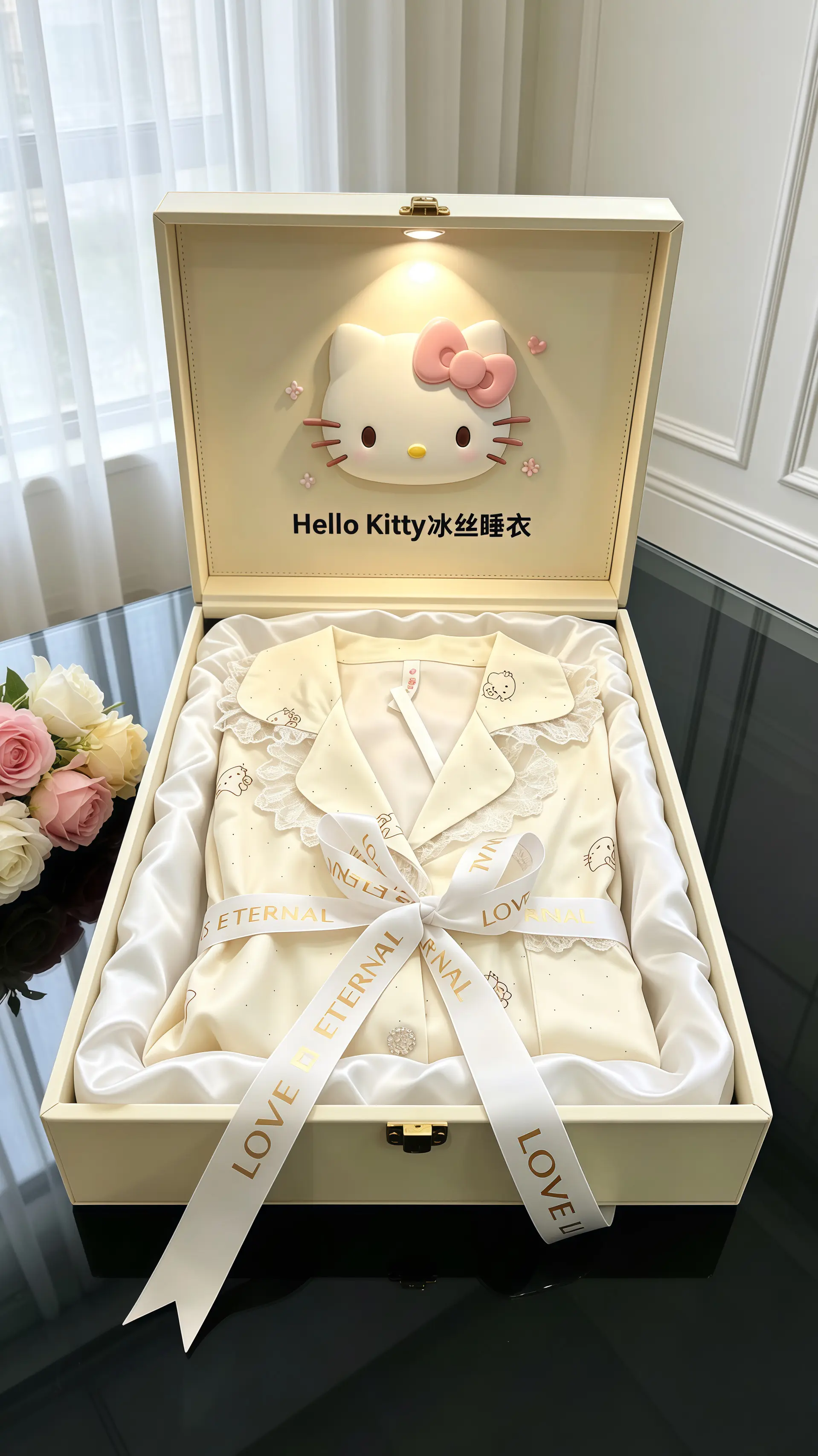 睡衣家居服好物推荐Kitty猫少女心好物 家居服仪式感