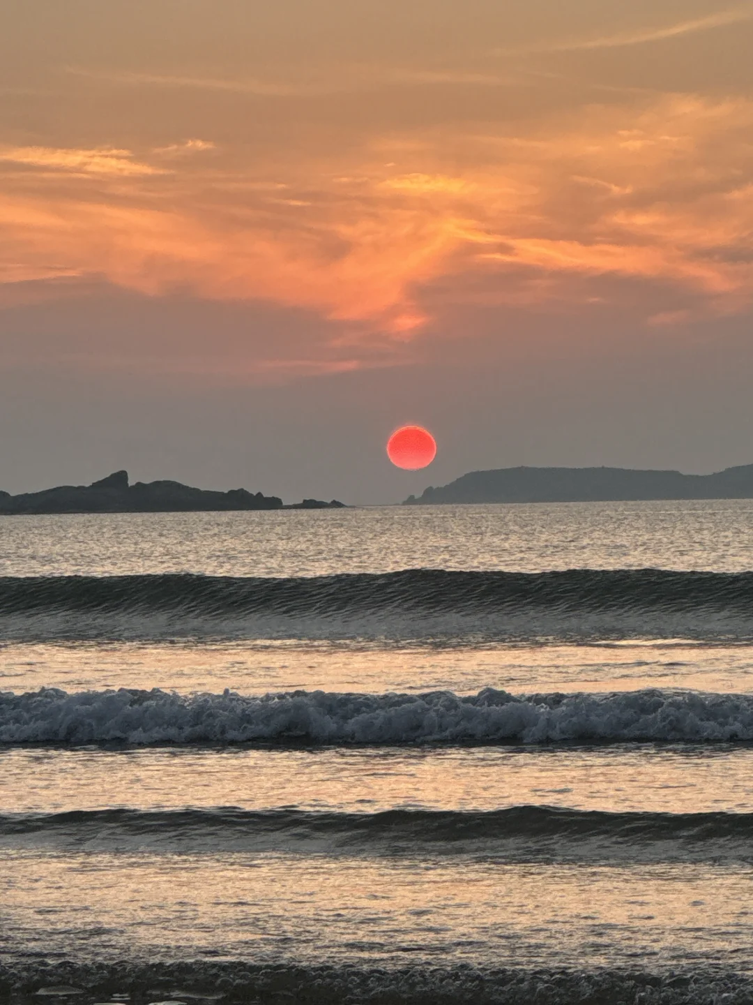平潭龙王头丨多云也能拥有美丽日出🌅