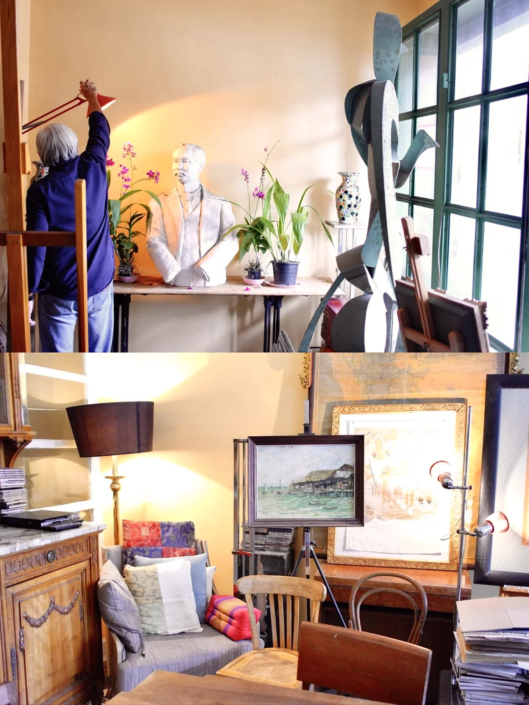 泰国曼谷🪷人均150住进古董店二楼超赞民宿！