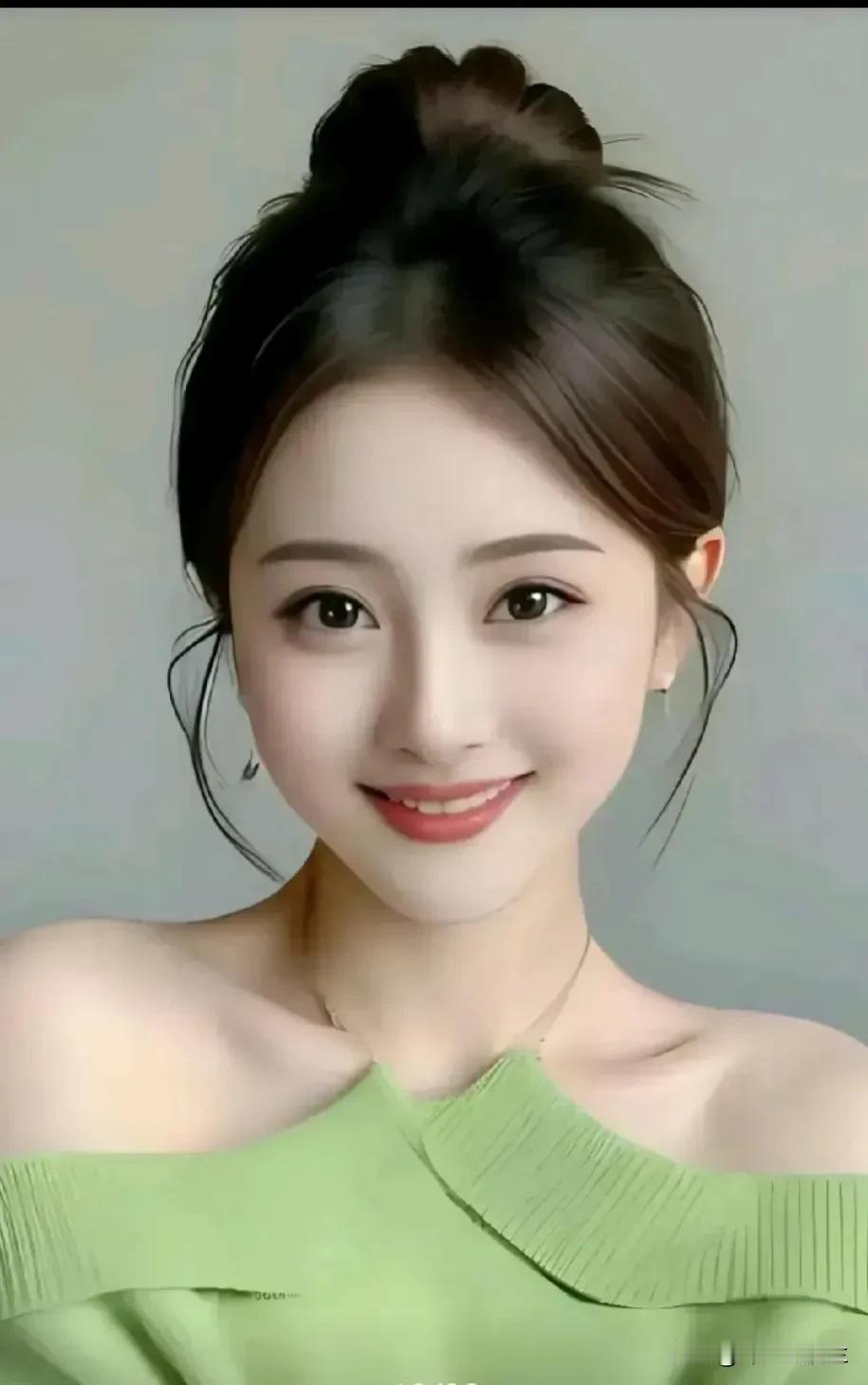 美人含笑眉眼秀，轻纱掩面似羞花。#美景佳人醉春光# #悦目倩影动人心# #微微一