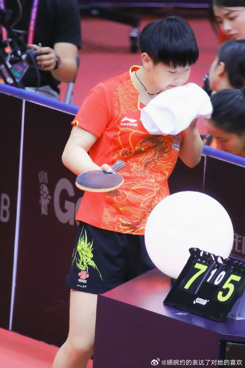 有个女孩让我好想她孙颖莎