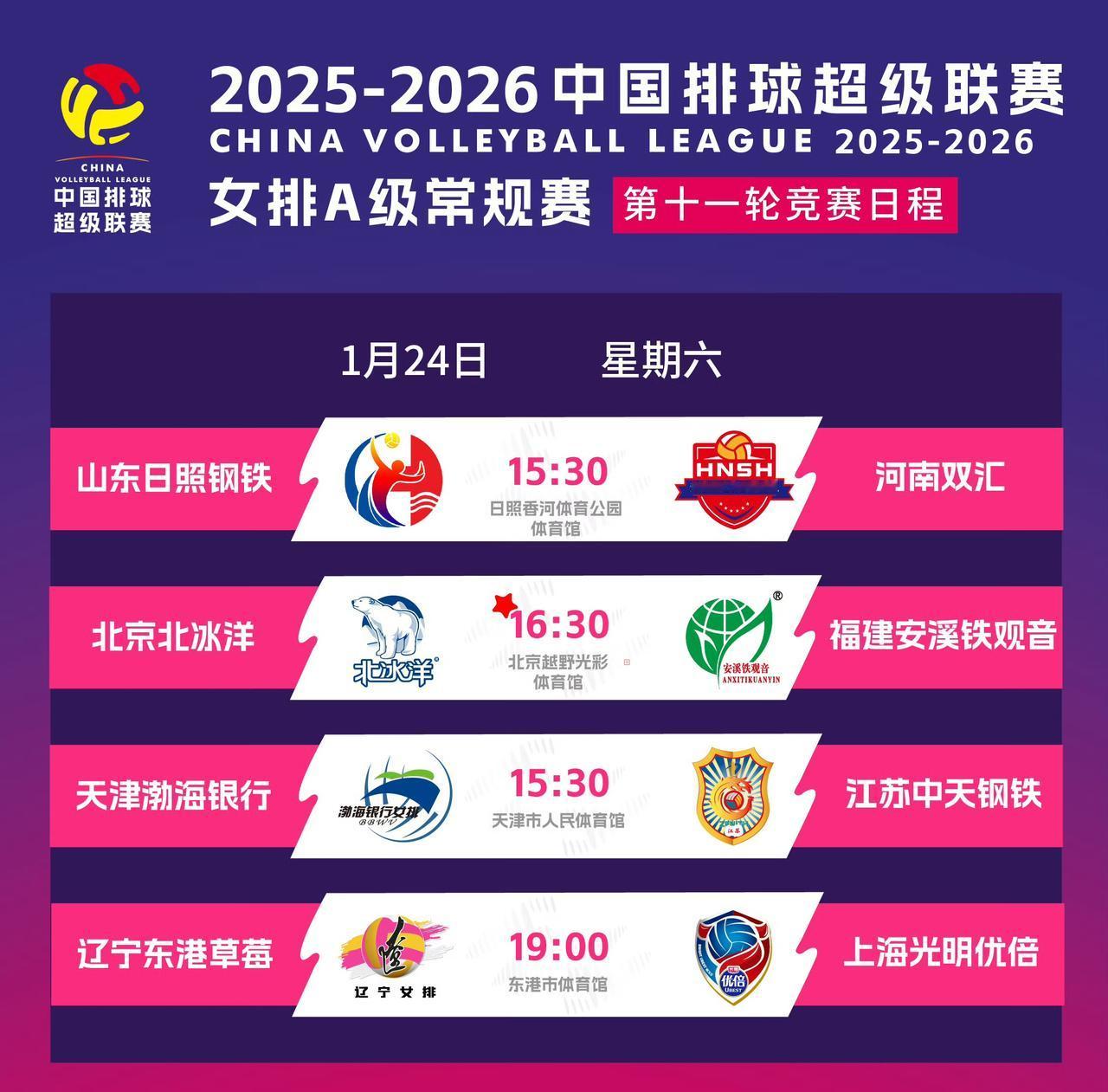 今天赛事扎堆，好戏连台

今天将迎来赛事盛宴，首先是今天下午3:30开始的排超联