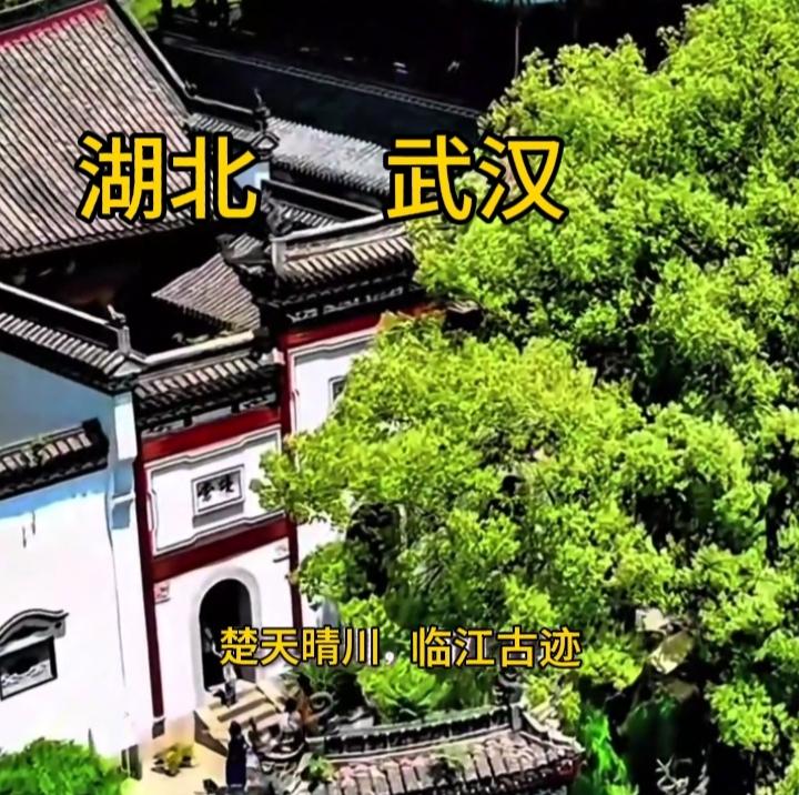 视觉上的高清重置：平日里笼罩长江大桥和黄鹤楼的灰霾被雨水洗刷干净，能见度瞬间拉满