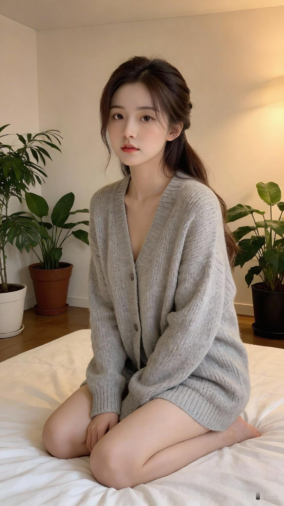 静坐花前，心随景动。