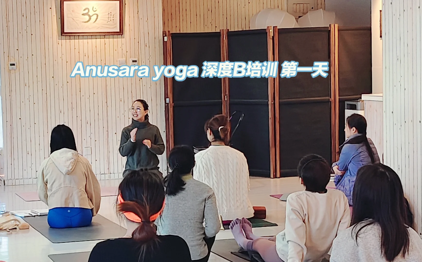 Anusarayoga深度B培训第一天