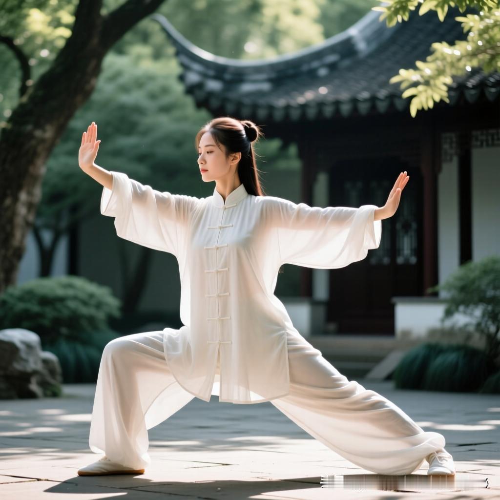 今天跟着练了华佗“五禽戏”，
一套健康养生操下来，
整个人都舒展开了，身体轻松，
