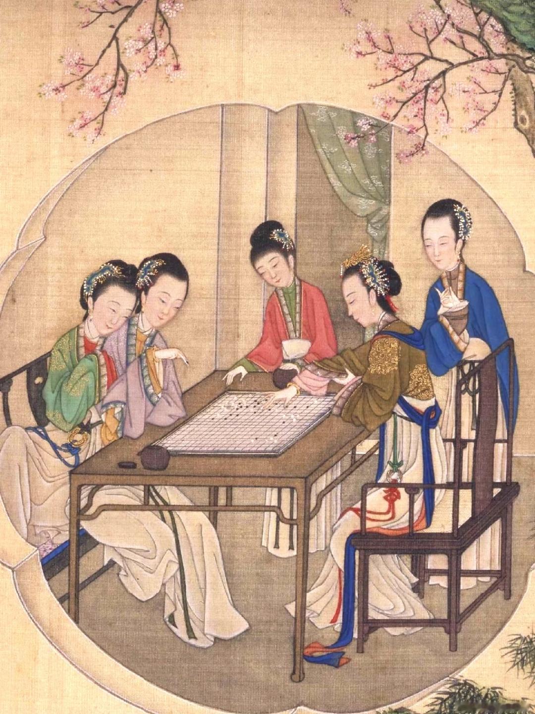古画工笔人物仕女图欣赏