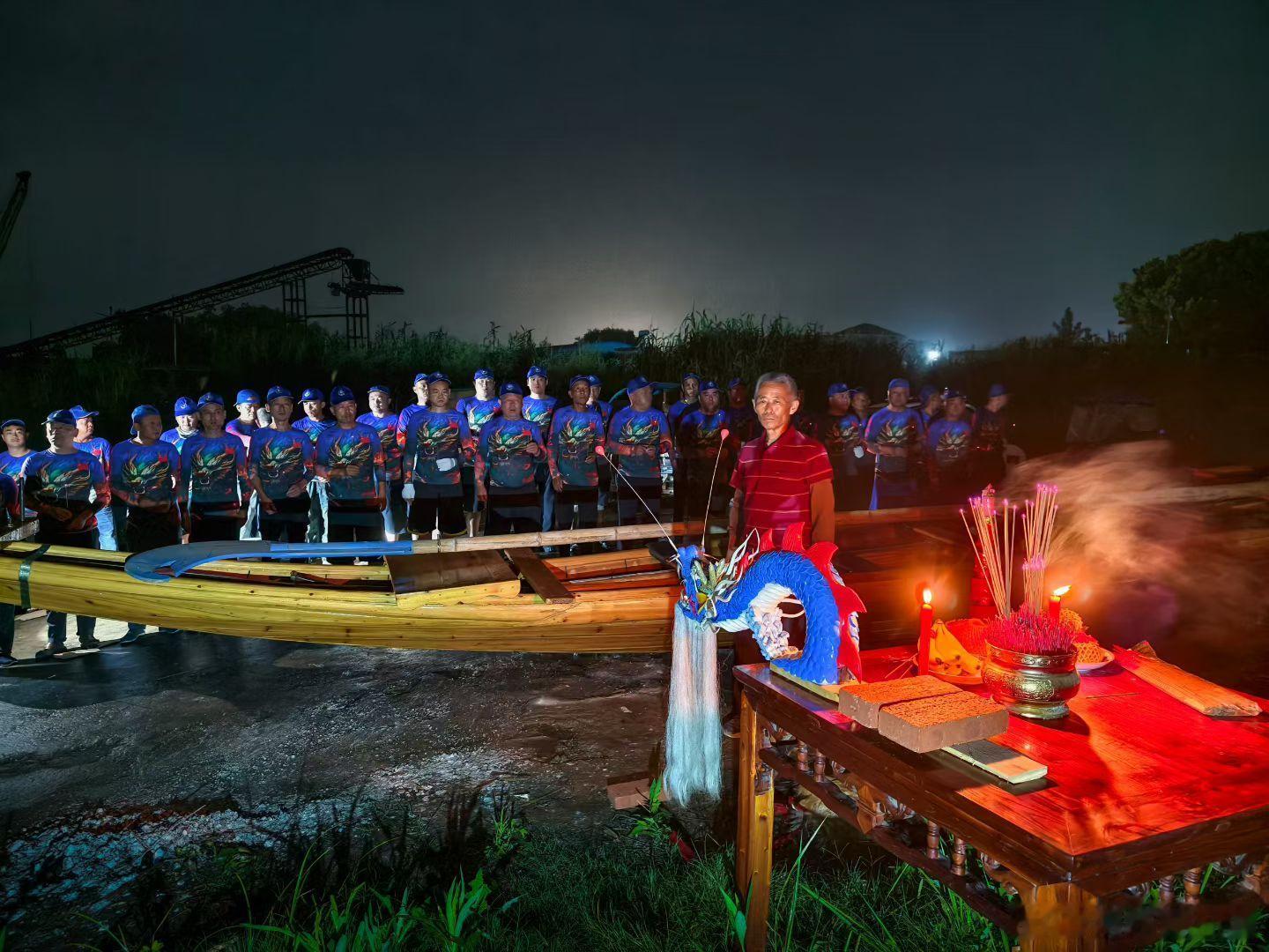 一年一度的含山运漕龙舟竞渡启幕，庄重举行龙头祭祀，传承本土百年民俗……山美水美家