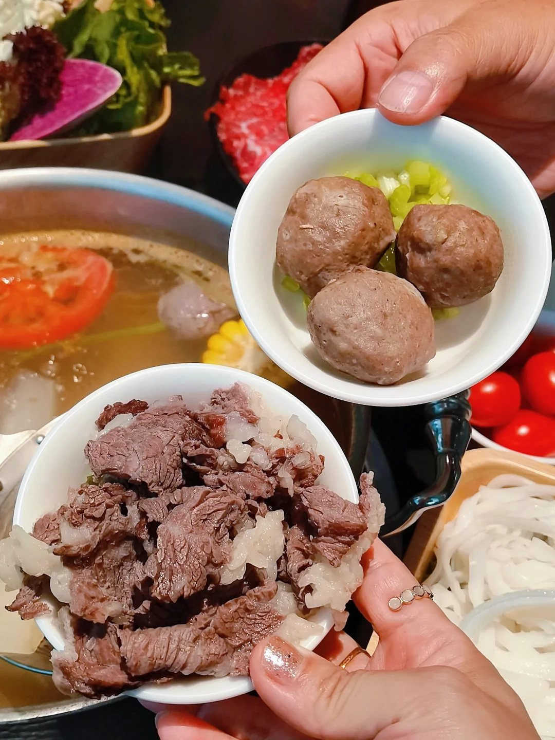 盲点都不会踩雷，味道杠杠的潮汕鲜牛肉火锅