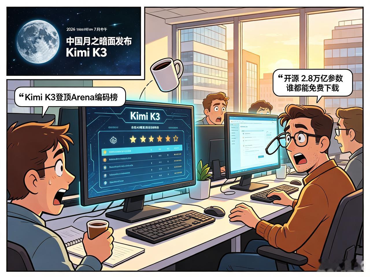 中国K3制造了一场美国地震
2026年7月中旬的一个普通早晨，硅谷的工程师们像往