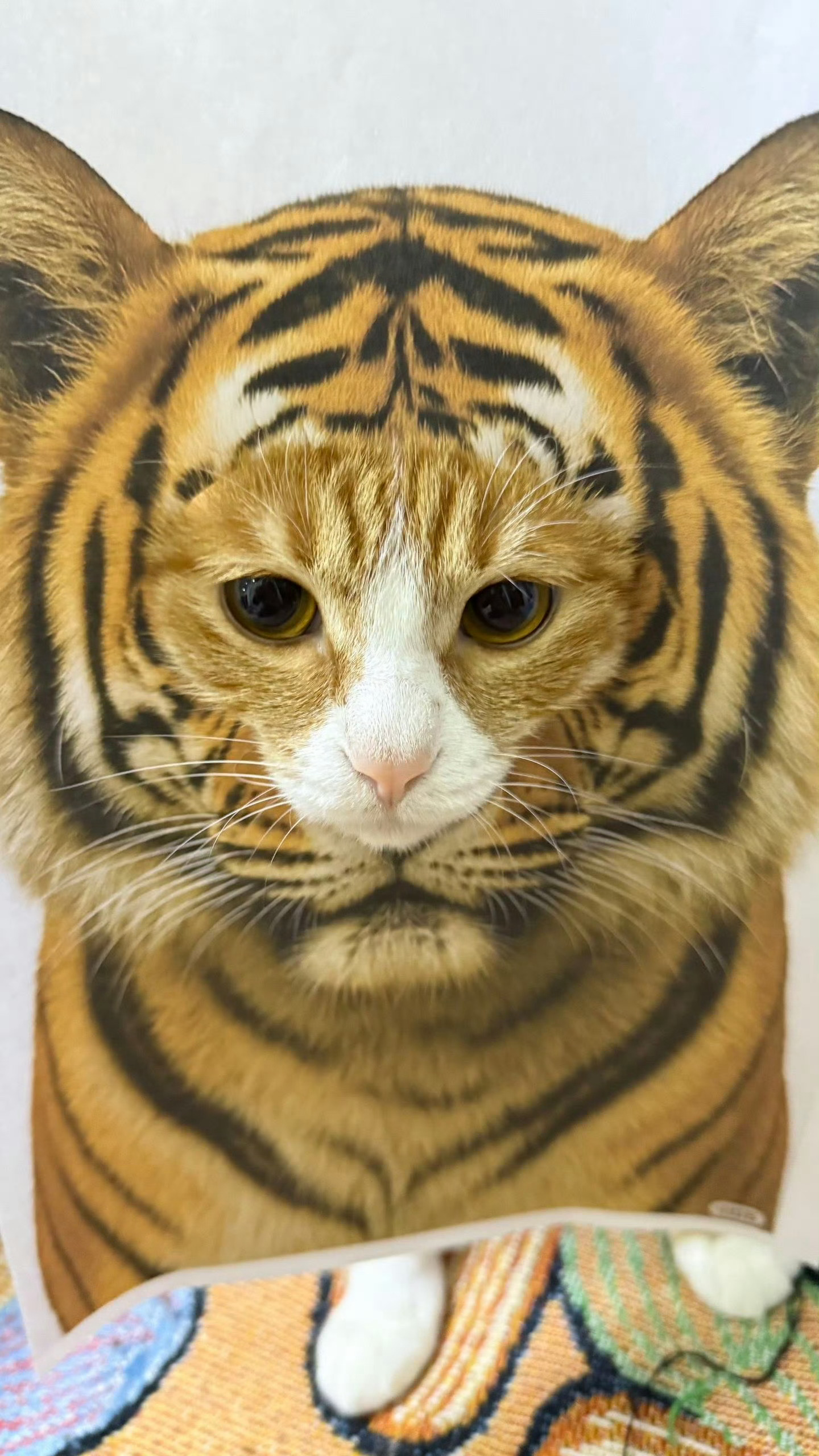【网友投稿】今天在动物园里拍到的老虎🐯 