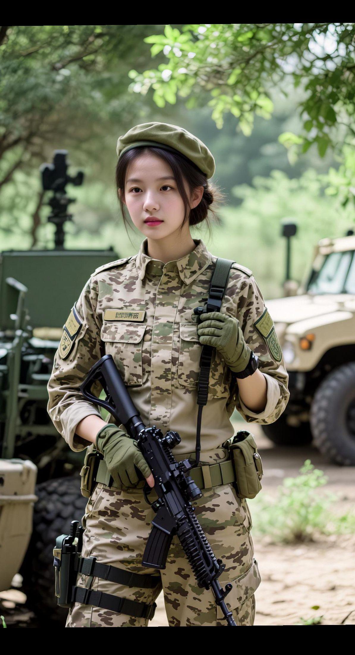 AI丛林战士英姿