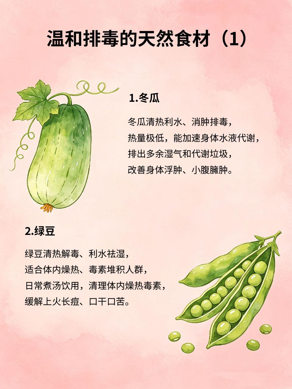 体内毒素堆积重，食疗轻松排干净
长期饮食油腻、熬夜久坐、代谢变慢♻️，会导致体内