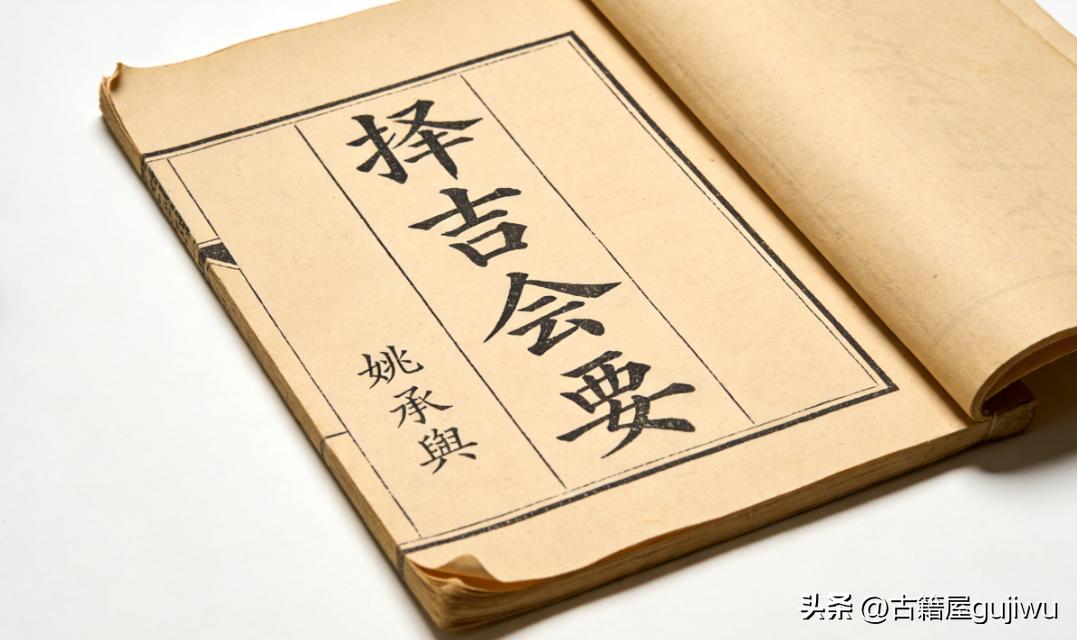 《择吉会要》姚承舆 688页4册4卷