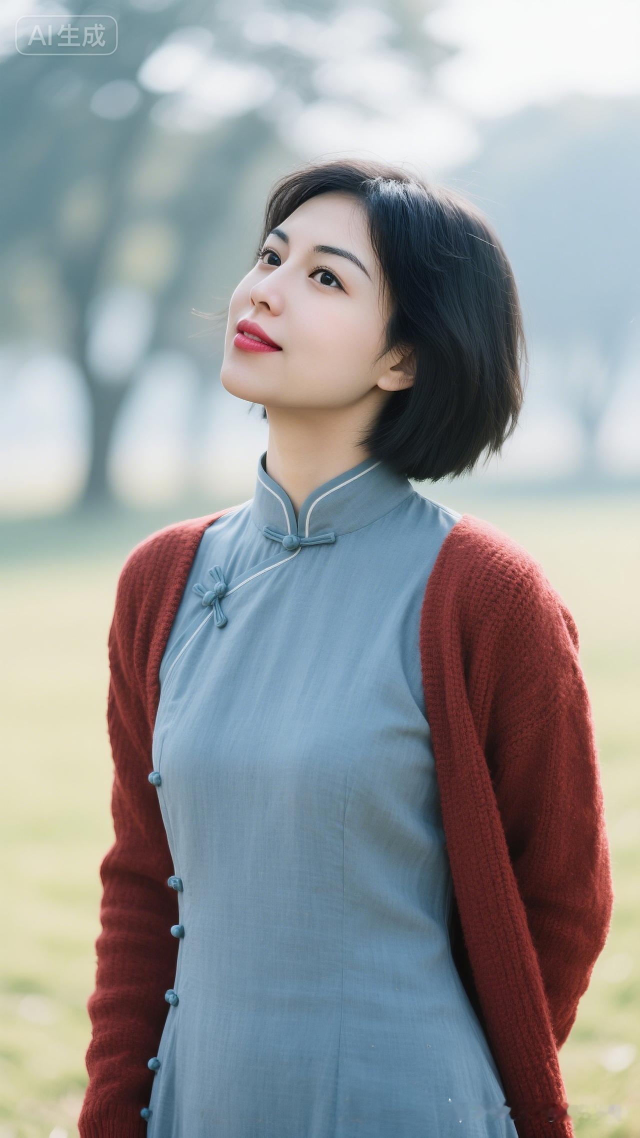 复古风穿搭，优雅气质，温柔动人！