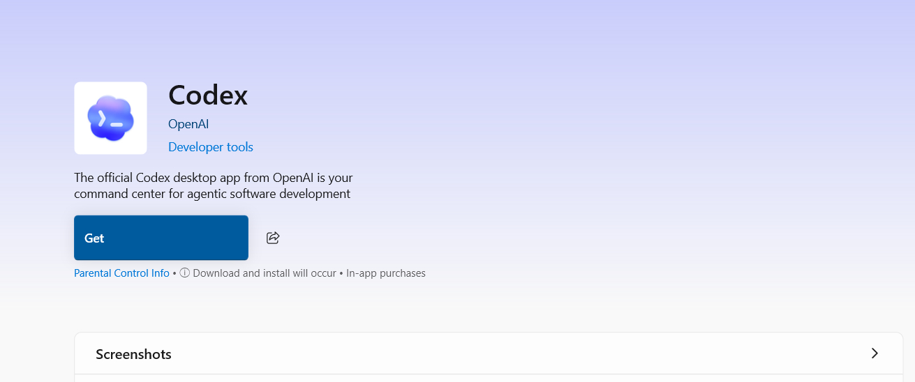Codex 应用正式推出 Windows 版本，可直接在 Microsoft S