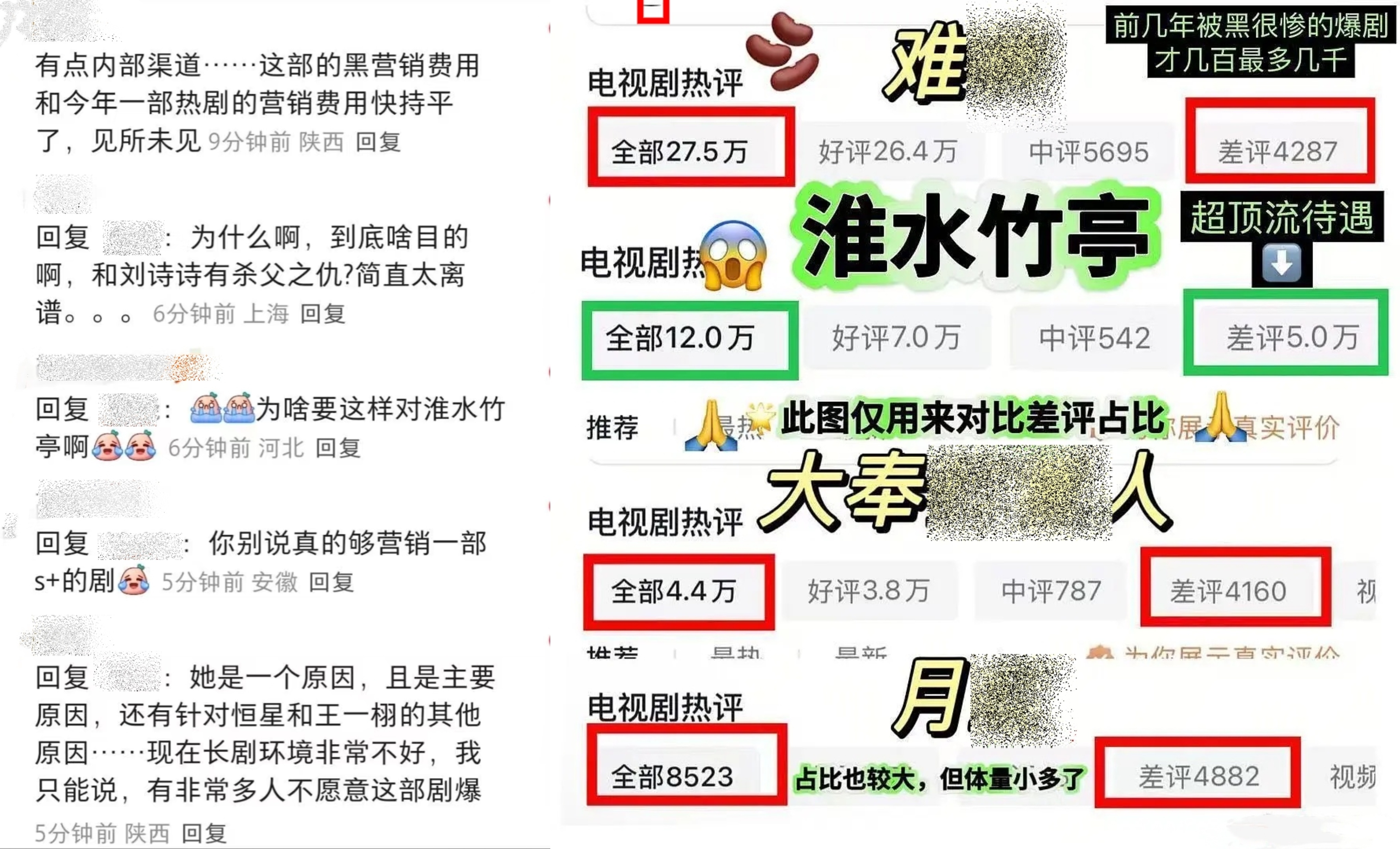 以后没达到这种黑氵程度的就不要叫爆剧了[微笑]，也别卖惨自己被下黑氵了而且这个黑