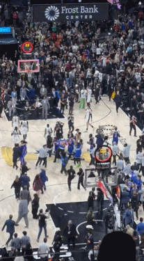 NBA 你们等等我！索汉一路狂追想拥抱马刺旧友 最终在通道口遗憾折返 