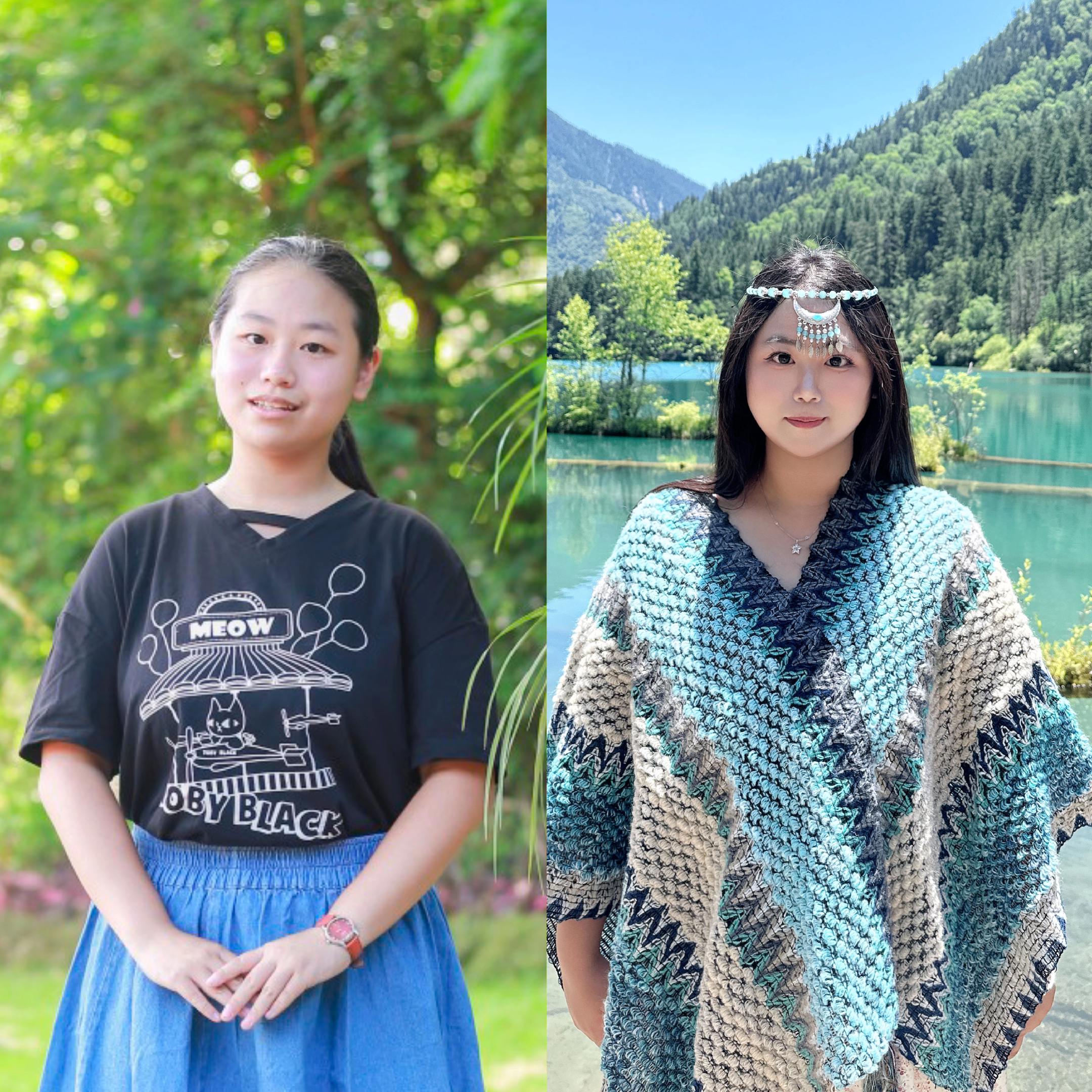 亲爱的小美 五年后的你学会了化淡妆 剪了适合自己的八字刘海越来越自信了...