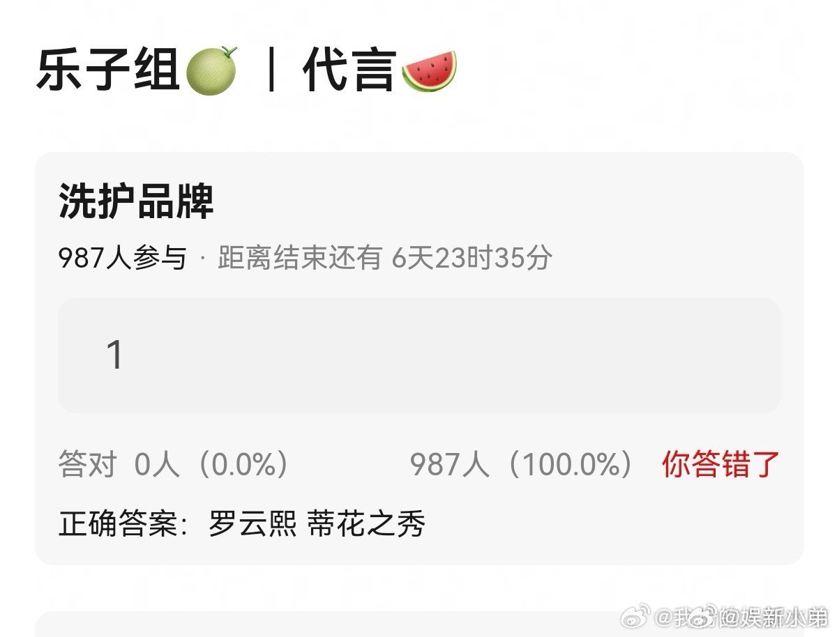 🍉罗云熙要代言蒂花之秀了 ，期待