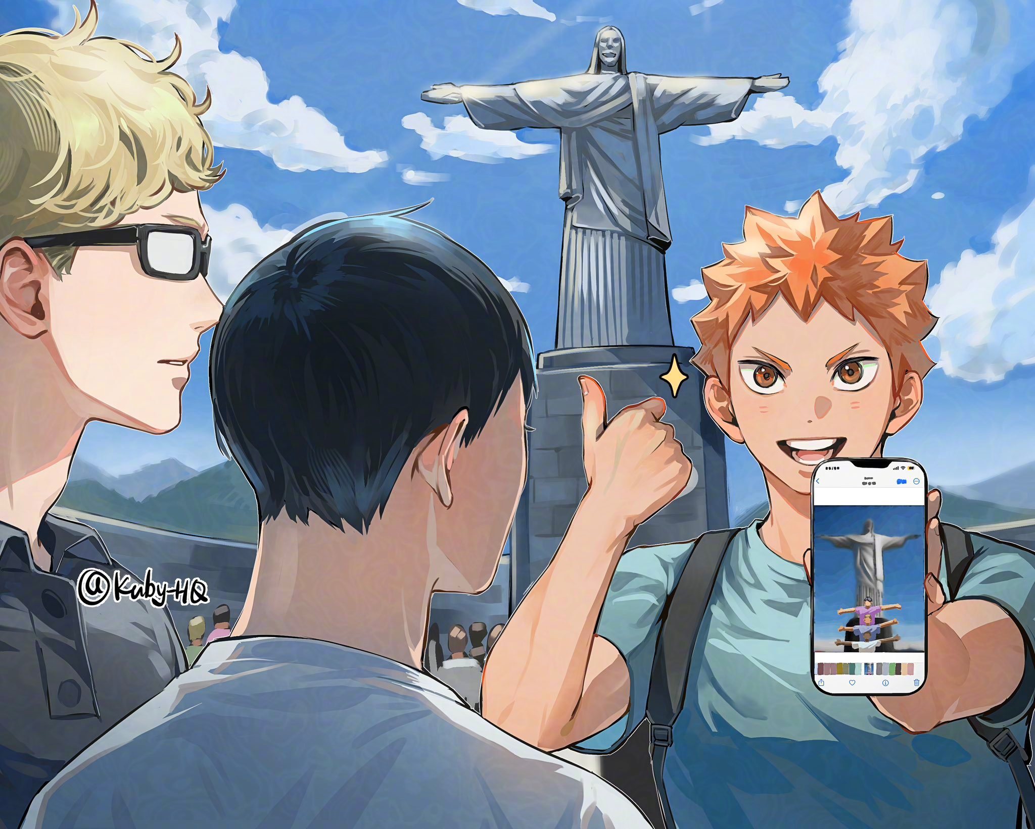 排球少年  漫视界企划 日向 ：我们来拍这个吧！！ 