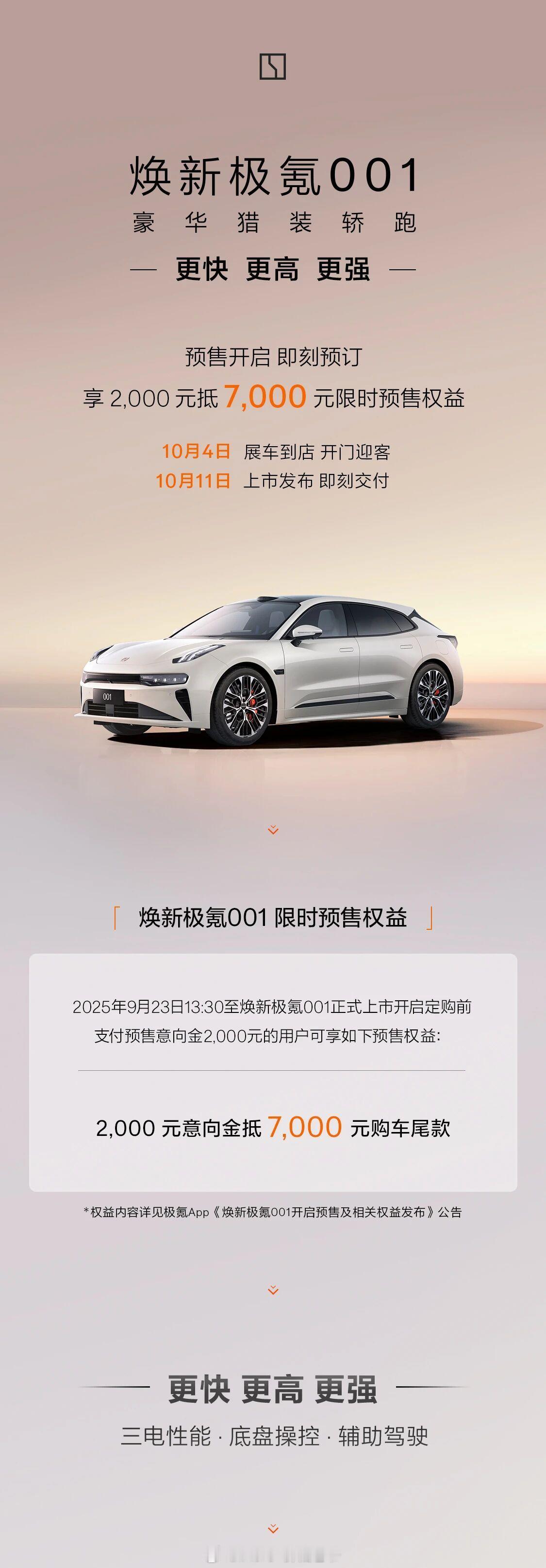 极氪001换新版来啦五脏六腑全部换新900V充电放点更强大更快，更高，更强！焕新