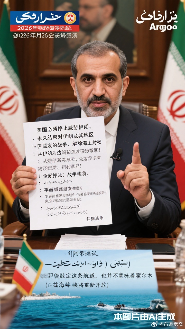 宽窄观察伊朗提出霍尔木兹海峡重开六条新条件 霍尔木兹海峡的"六大条件"：当全球能