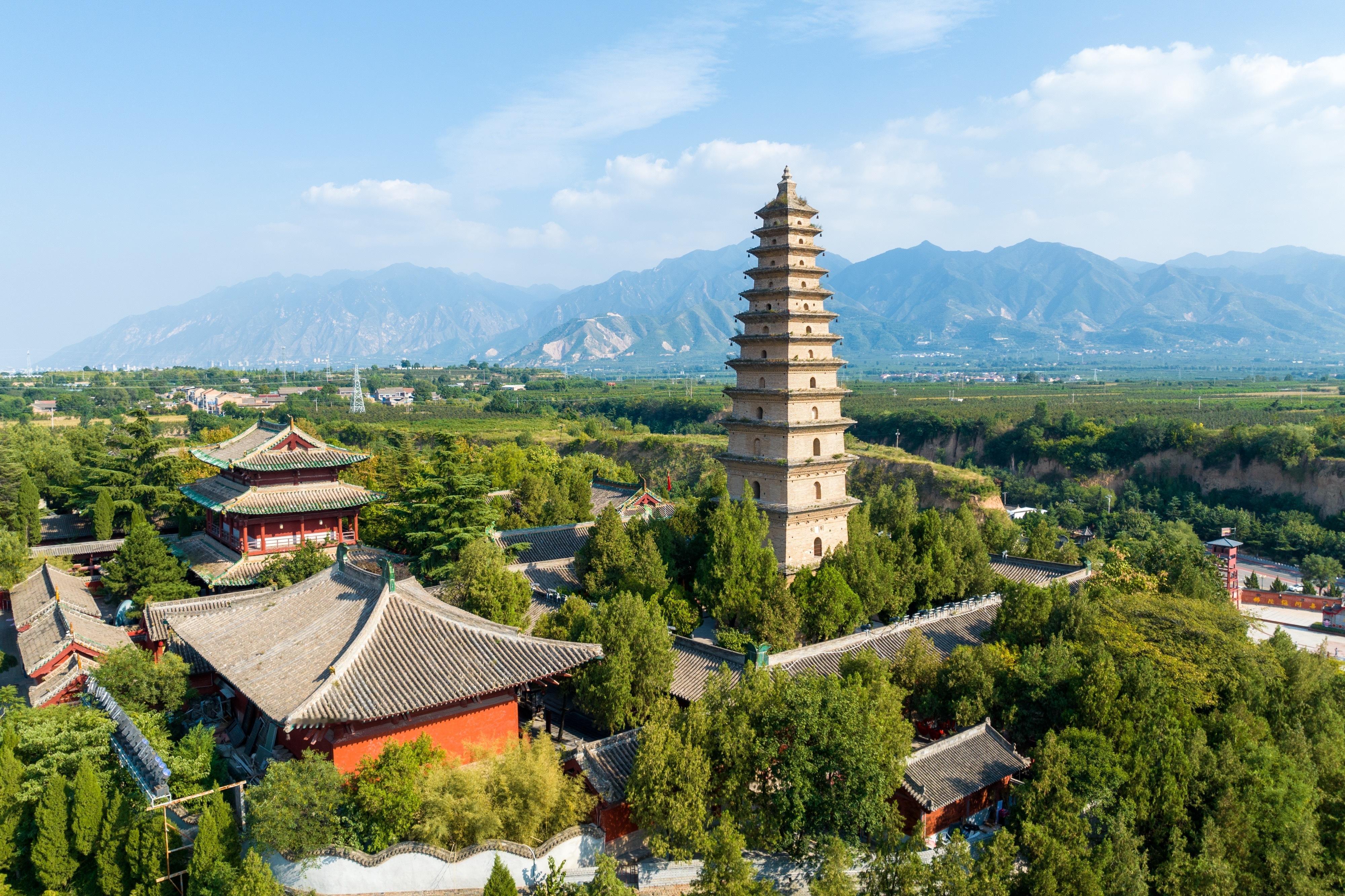 人回来了，心还留在鹳雀楼的壮丽与豪迈中‼️你有没有想过，为什么古人能写出“欲穷千