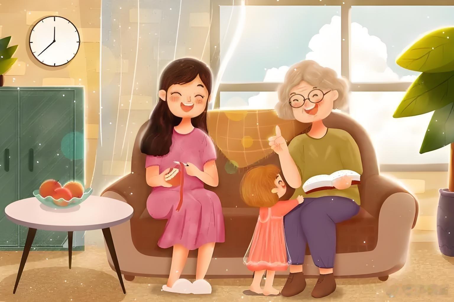 #爱父母最好的方式是陪伴#确实，作为子女真的应该多回家，给钱真的没啥用。 ​​​