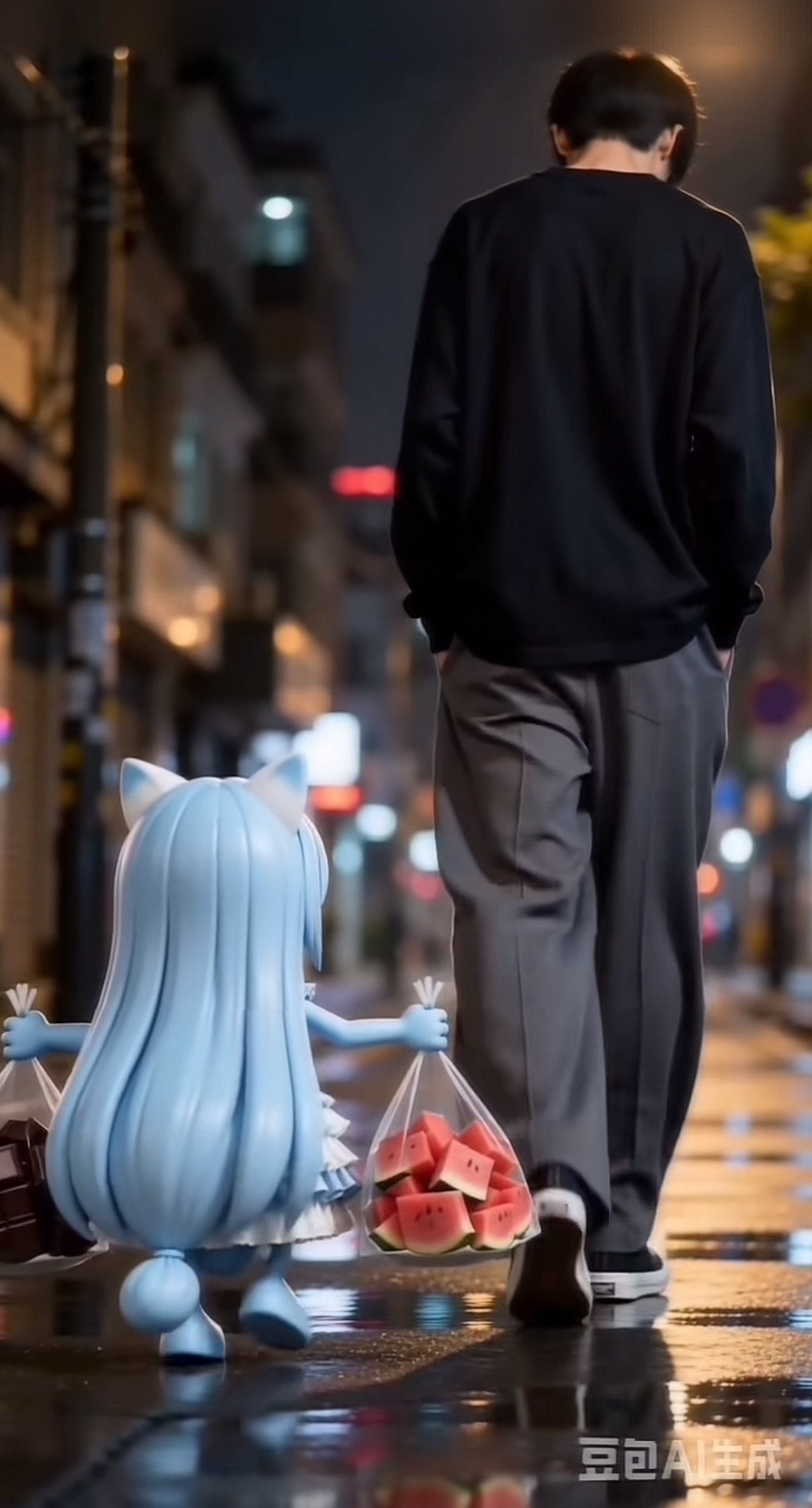毛毛有头发了 