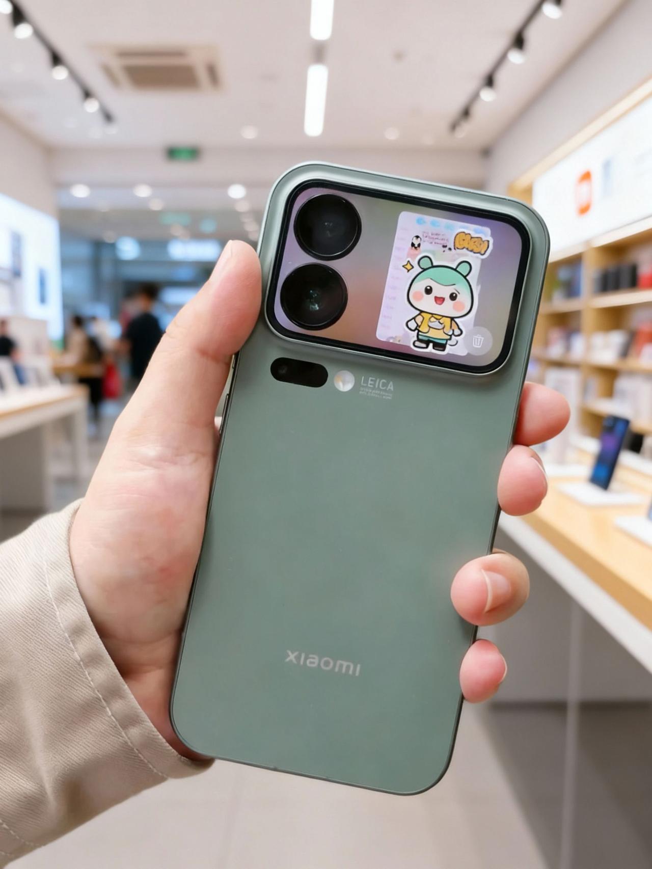 看见小米的背屏总想去点亮它，有种“明知不该还想”的感觉，iPhone 现在越来越