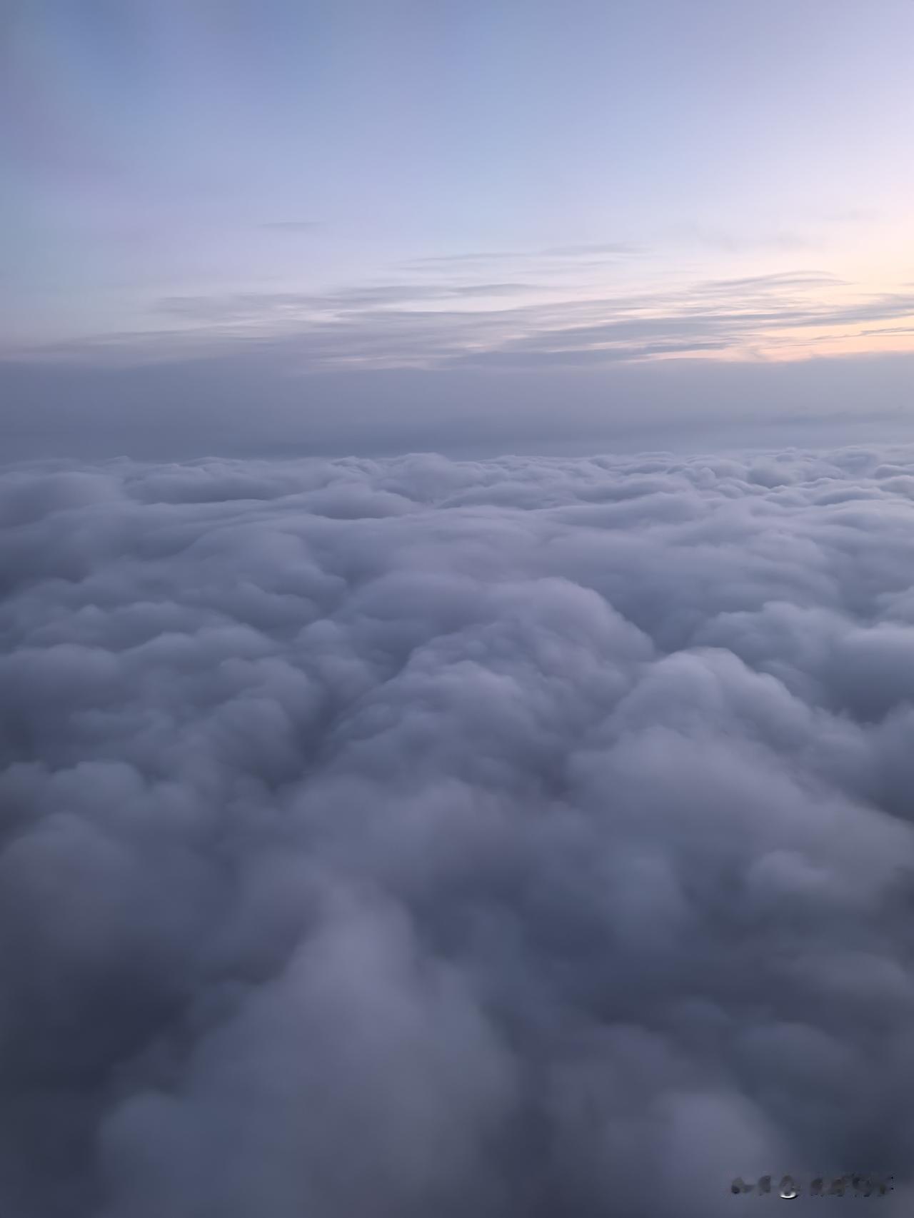 冬日生活打卡季云彩被我踩在脚下了