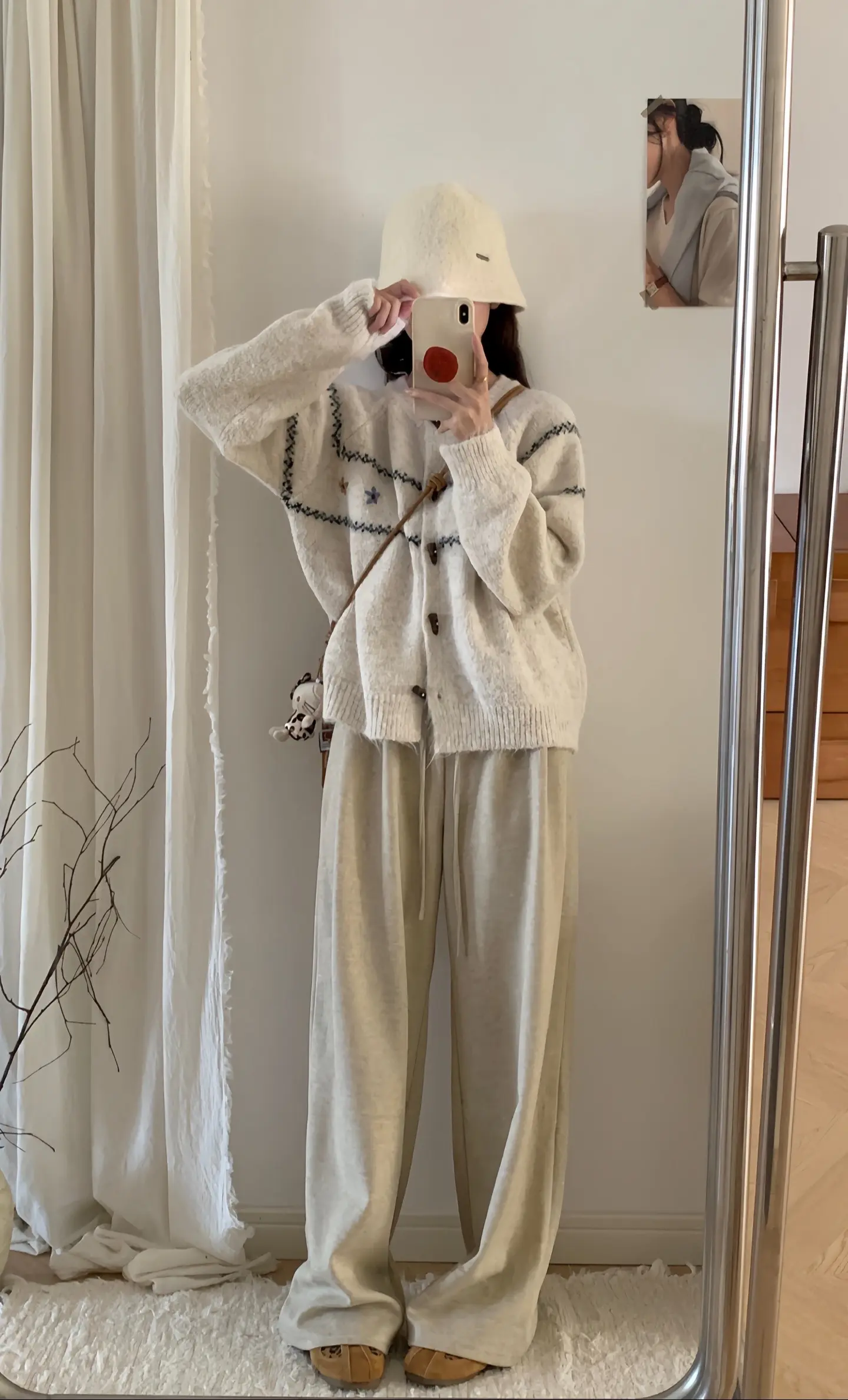 韩系慵懒风ootd.