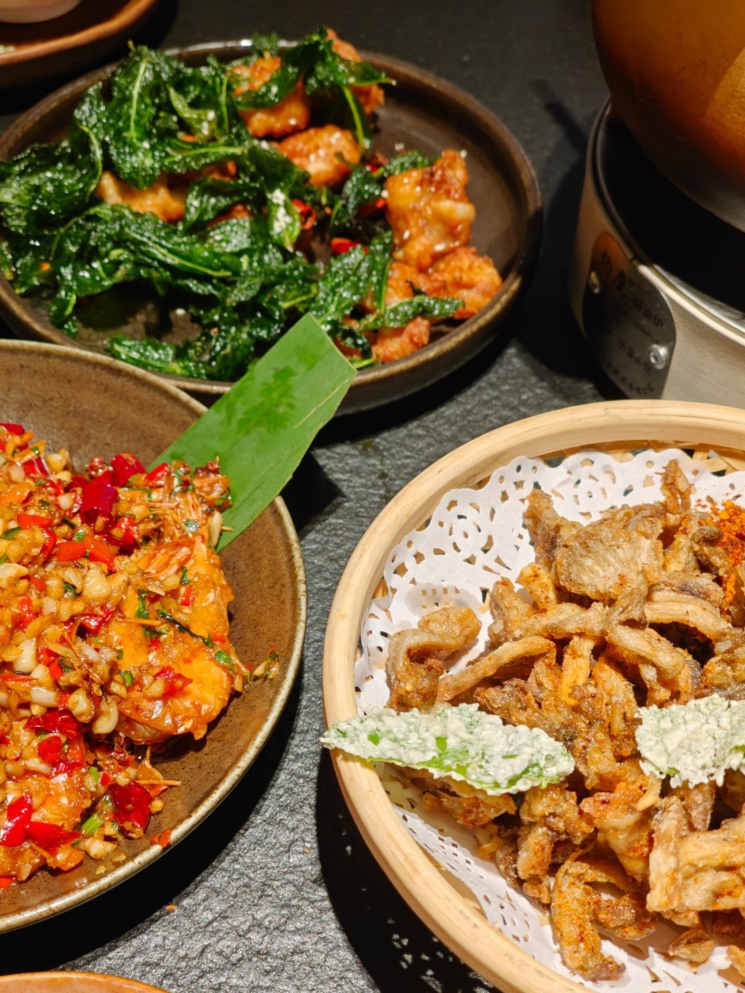 今天在外面吃云南菜