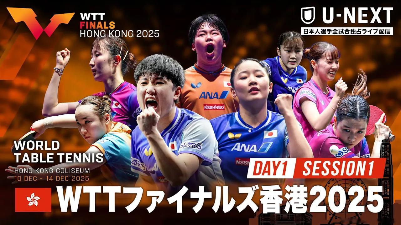 张本智和张本智和wtt香港总决赛2025 香港总决赛宣传图cr:东电 