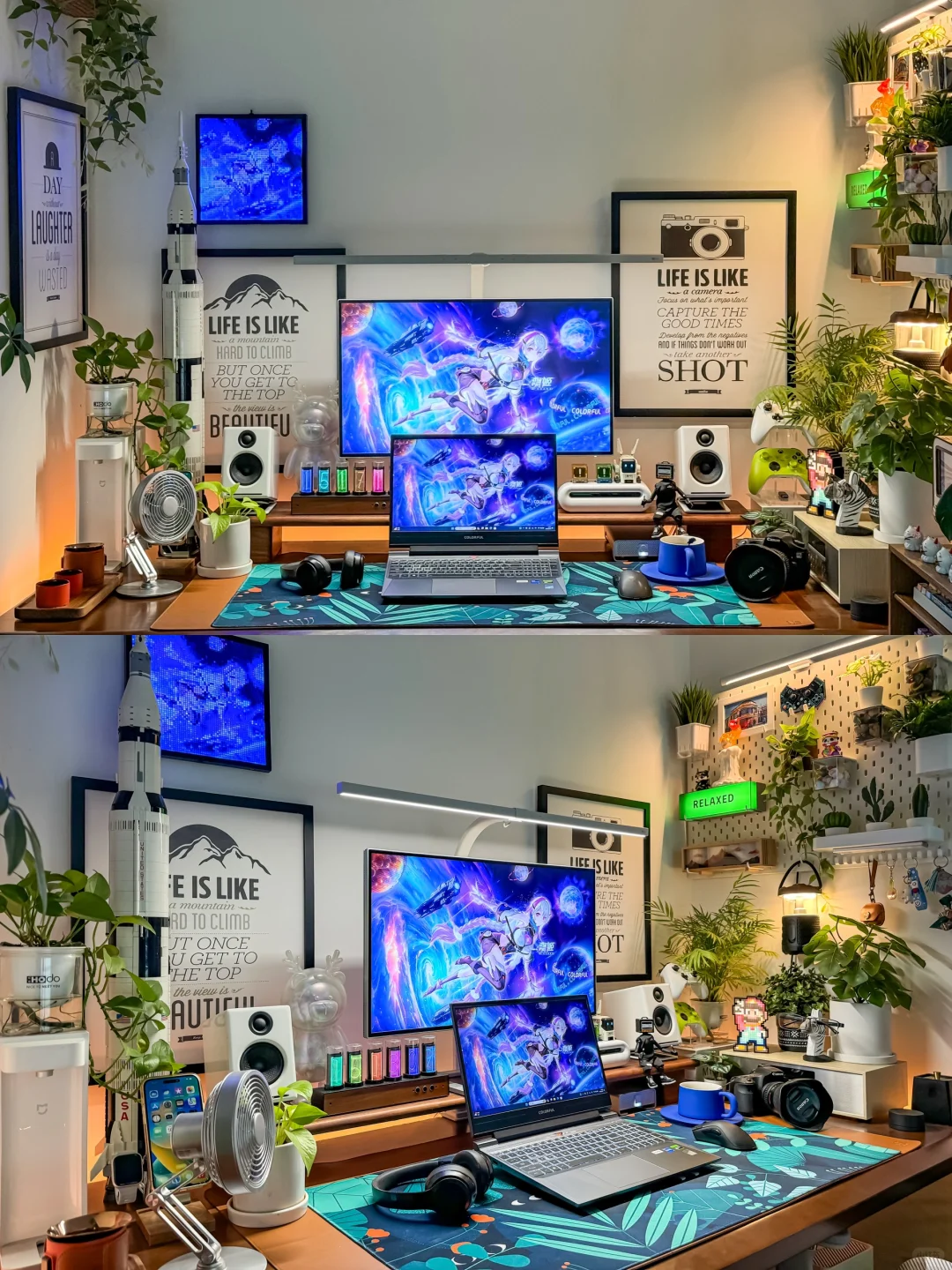 桌搭分享|男生上学时候的游戏梦想开始了