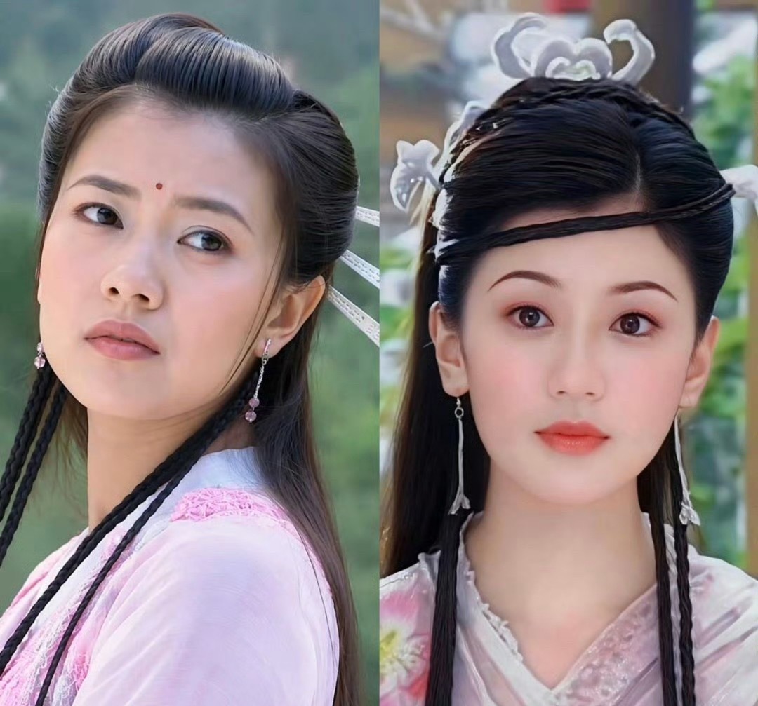 高圆圆和贾静雯同时能满足“长得好，面相好”。我好喜欢她俩。 