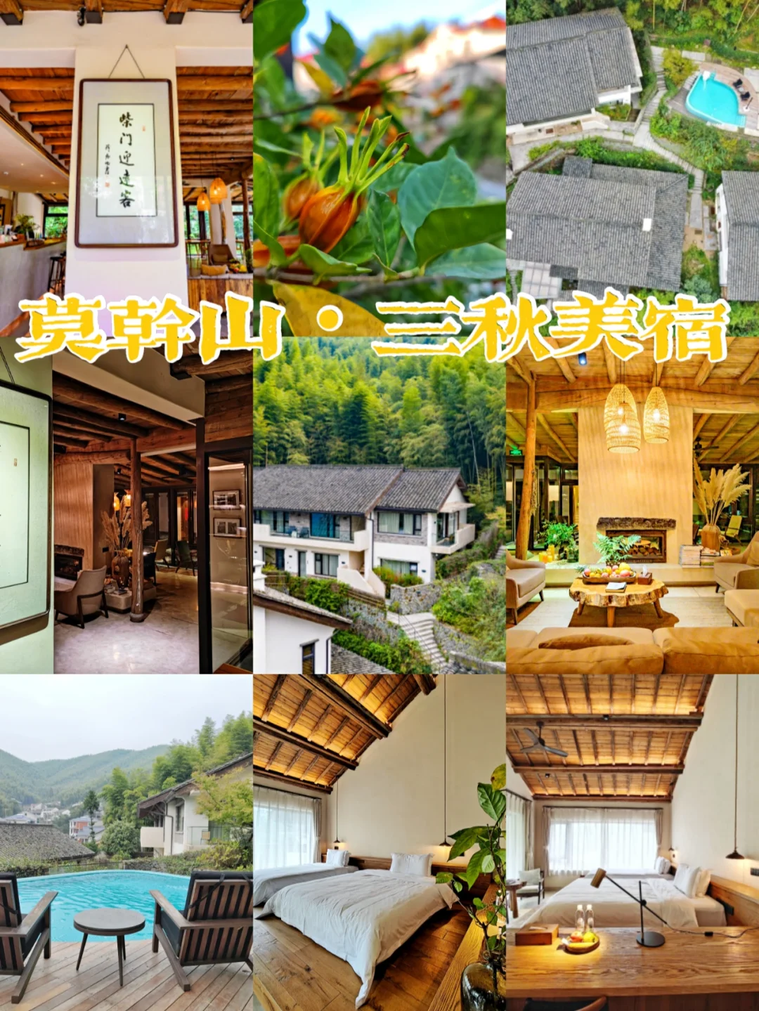 在莫干山“三秋美宿”，我不是旅人而是归者