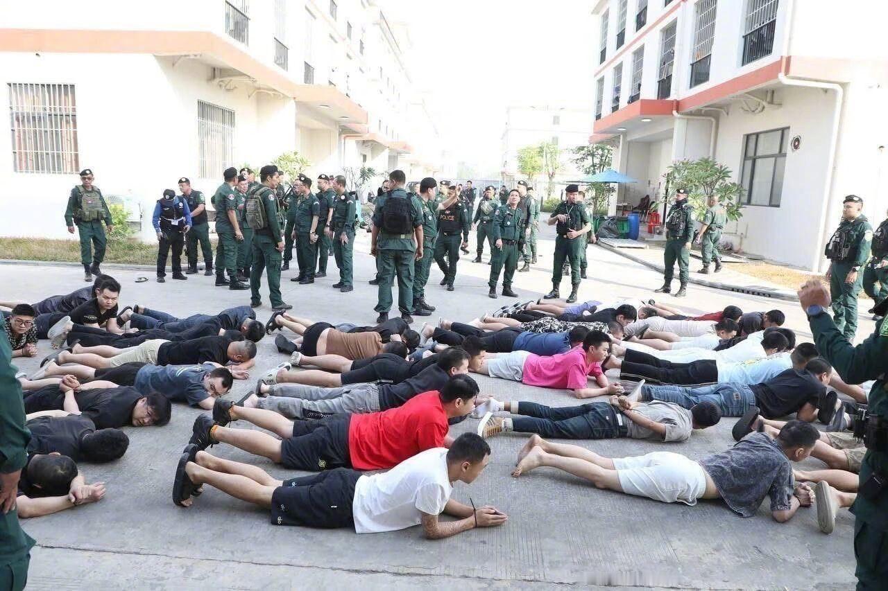 柬埔寨警方捣毁大型园区，1797名中国籍人员被抓。1月31日上午，柬埔寨警方在柴