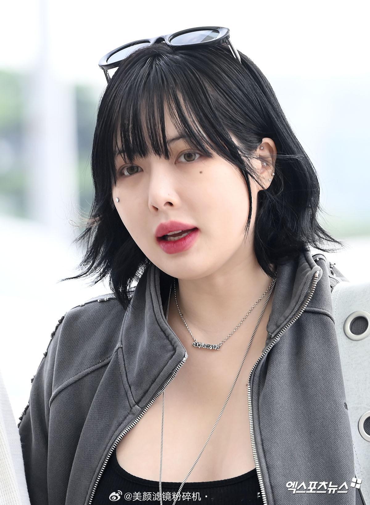 泫雅今日机场新闻图 ​​​