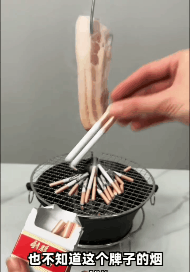 正宗的“烟”熏腊肠！