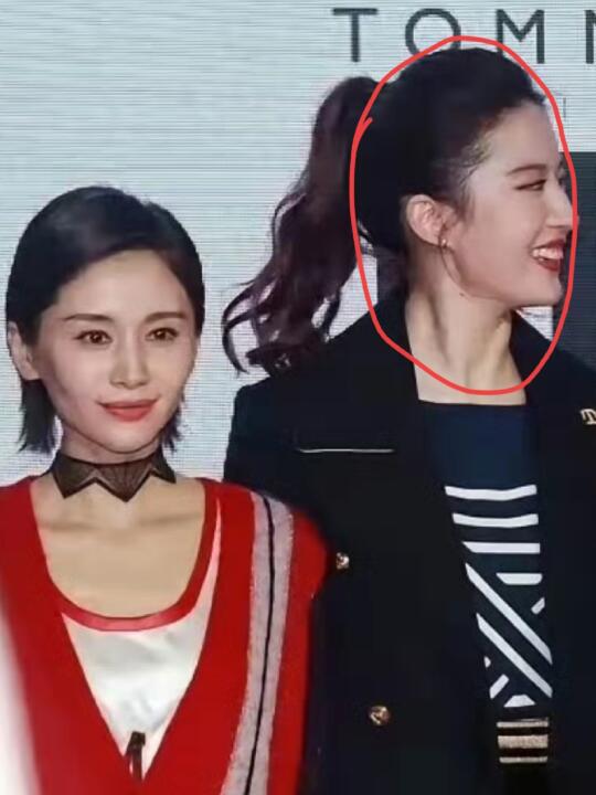 原来刘亦菲长那么高！之前一直以为小个子