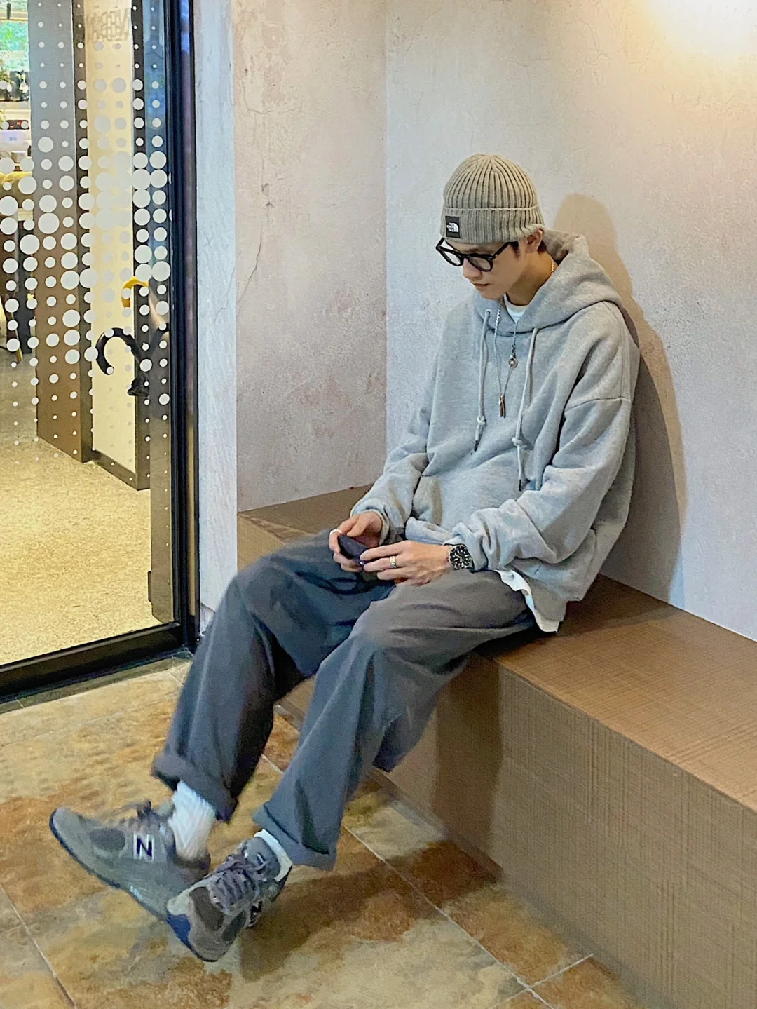 OOTD｜🌪一身灰太绝了｜日系同色系男生穿搭