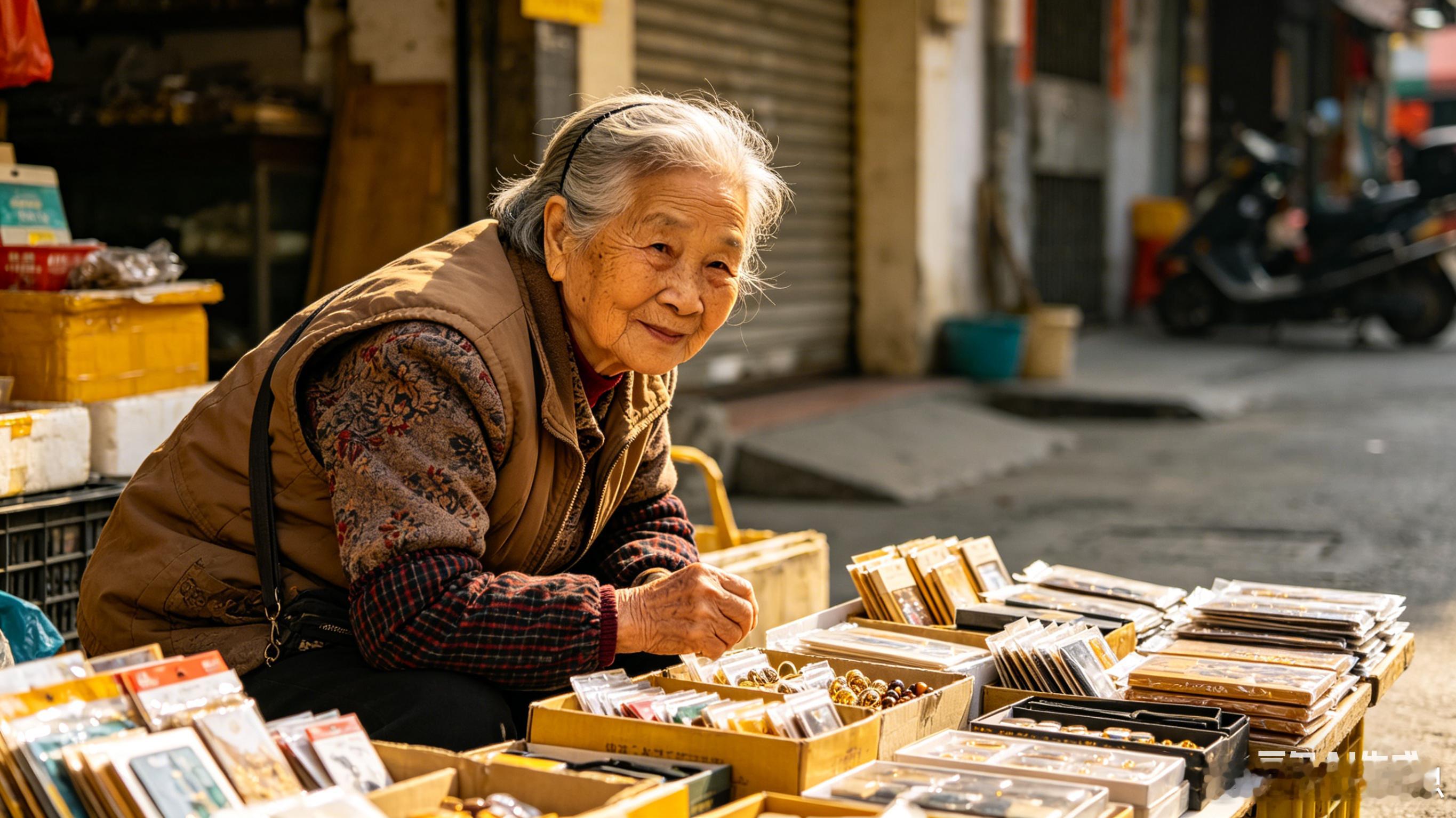 96岁奶奶回应10年还清2077万债 弯得下腰摆摊，挺得直脊梁做人！近日，96岁