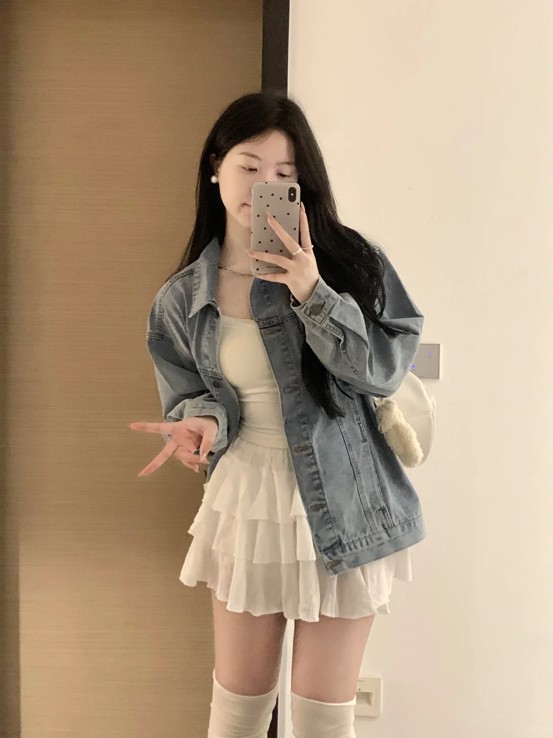 165/120 微胖穿搭 适合51出行的小白花穿搭