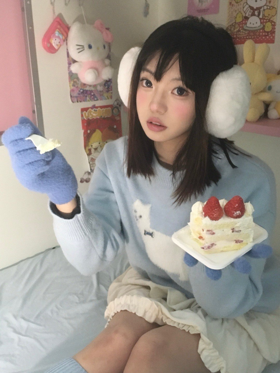 宝宝 你是一块草莓小蛋糕(˶‾᷄ ⁻̫ ‾᷅˵)（选选封面） ​​​