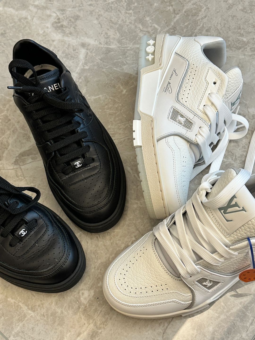 lv trainer vs chanel空军一号