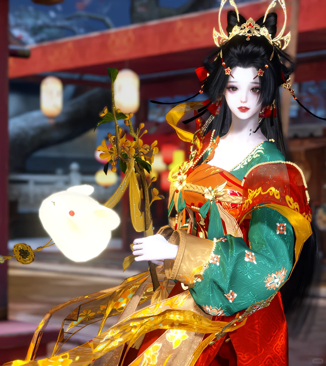 可否与我赏花灯-新战令绝美染色