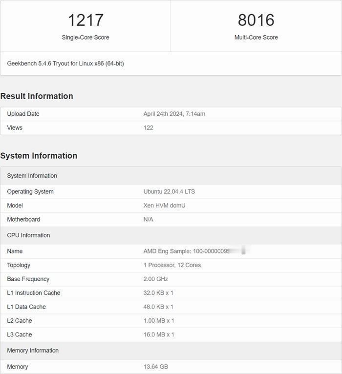 【AMD Strix Point再次现身基准测试】近日，AMD Strix Po