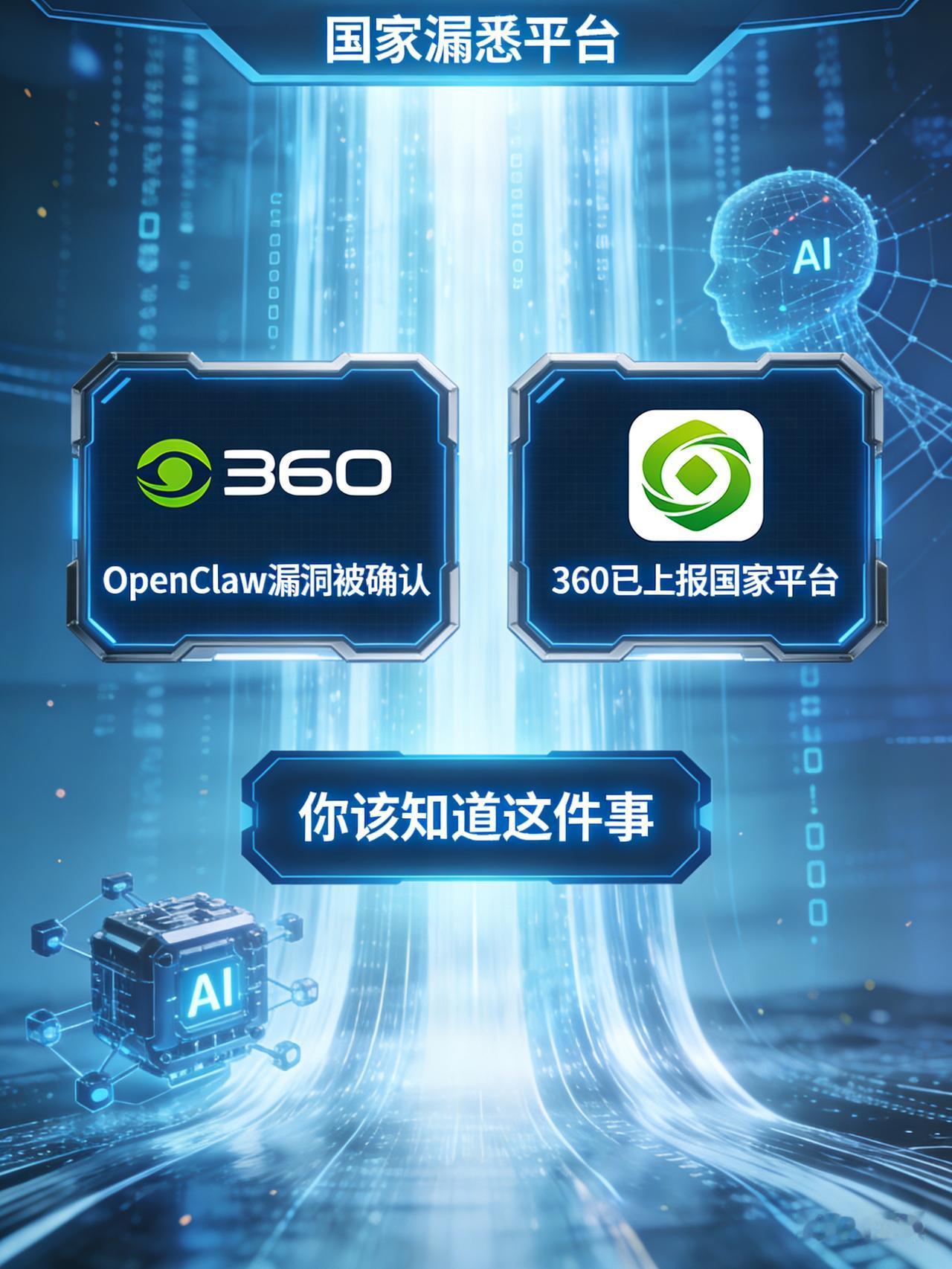OpenClaw漏洞被确认，360已上报国家平台，你该知道这件事

一封邮件，撕